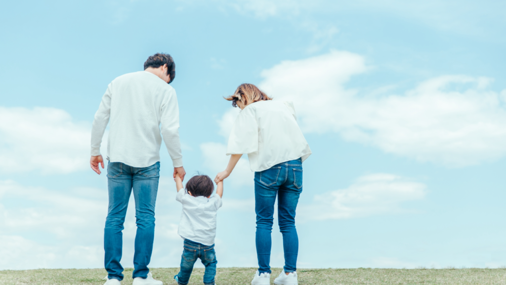 3人家族