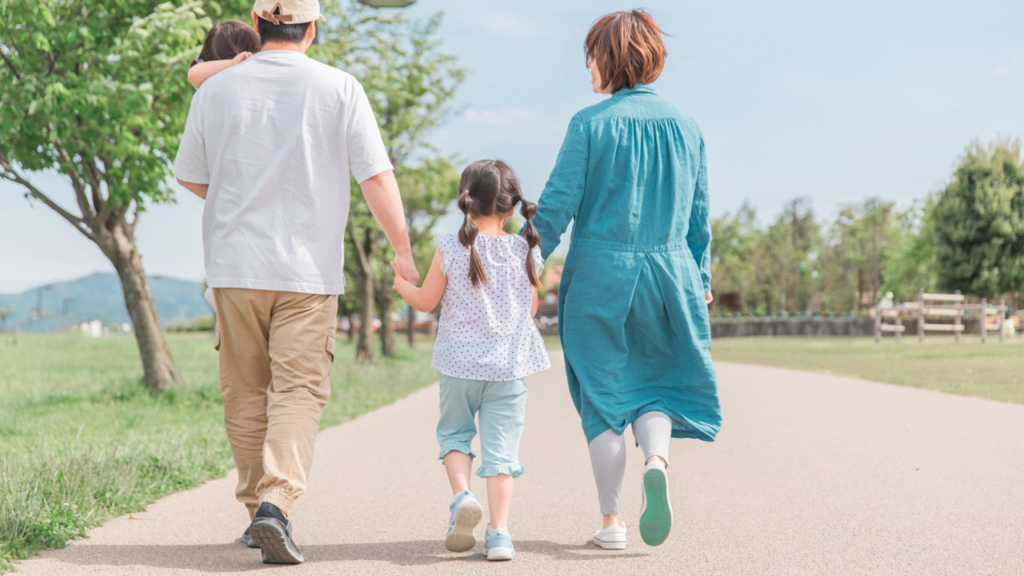 外出する家族